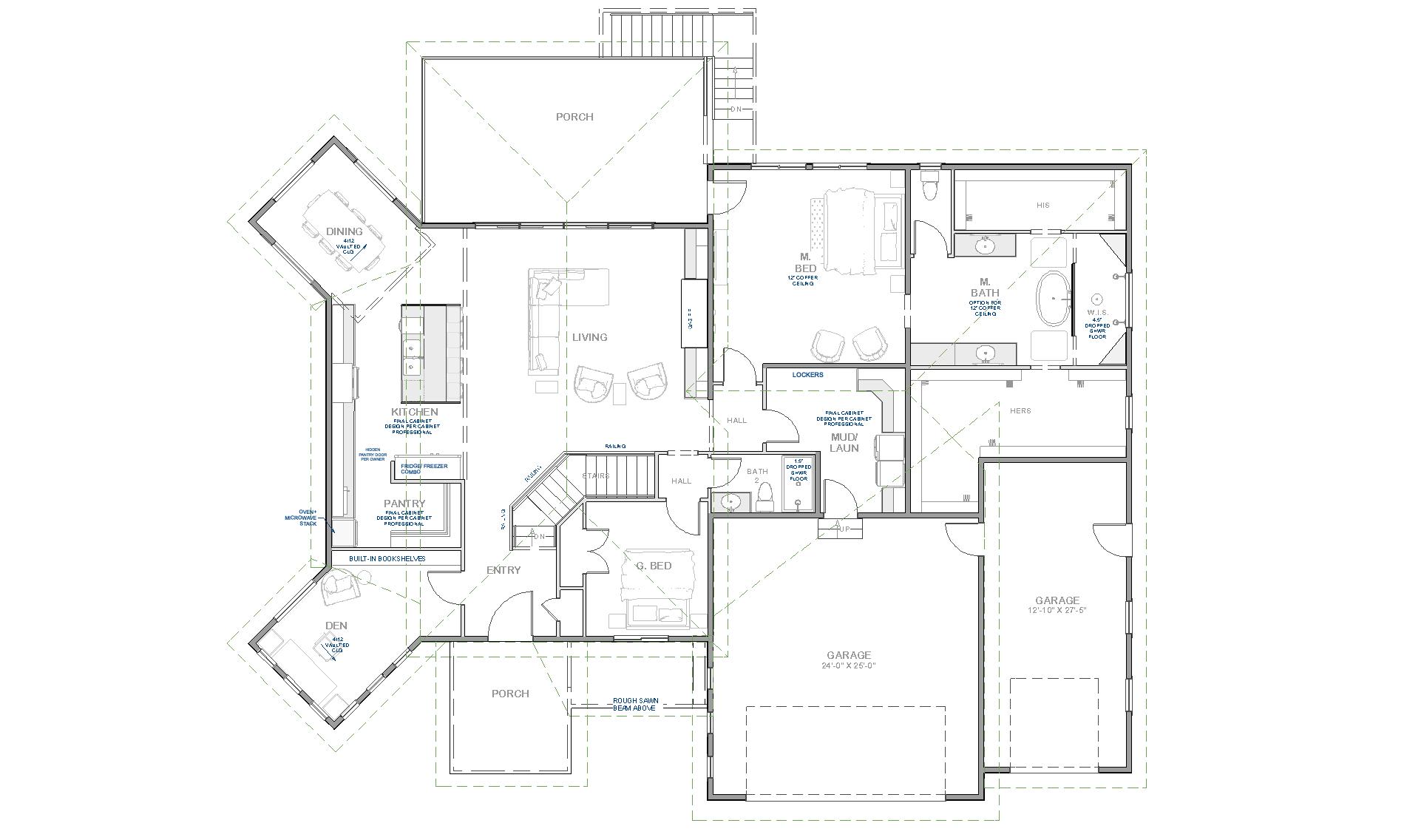 The Greenhalgh — Floorplan — Main Level