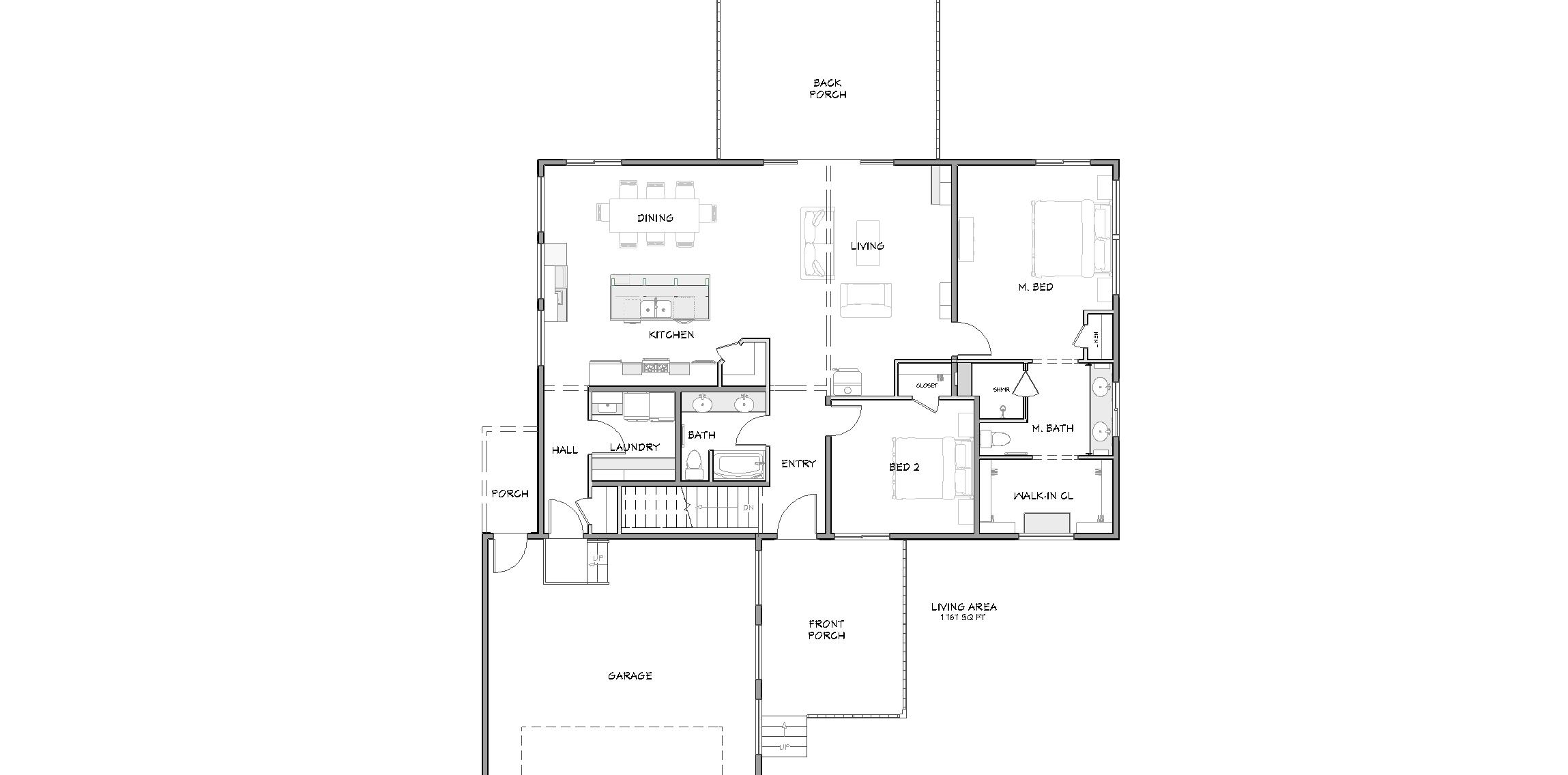 The Uhrhahn — Floorplan — Main Floor